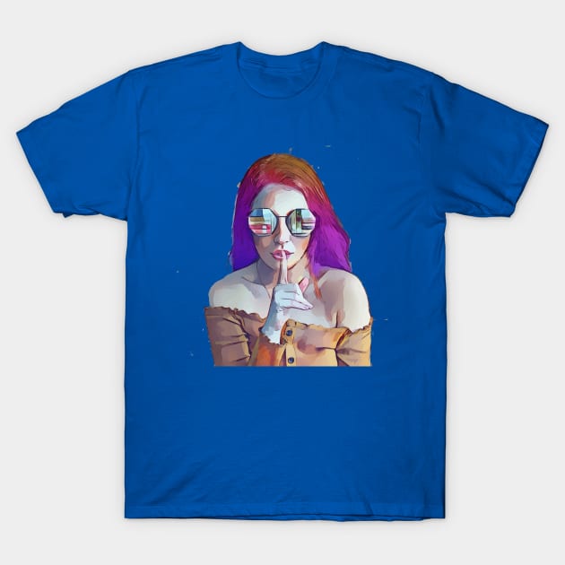 The Woman Knows What She Wants ... Shut up... T-Shirt by Koala's Fog Laboratory